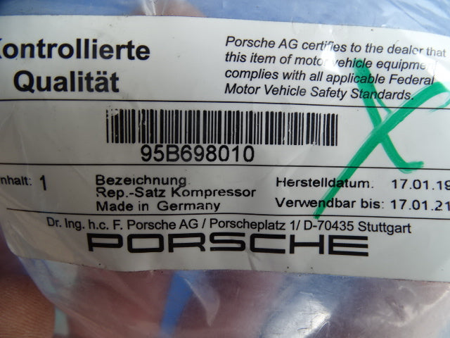 Porsche Macan Airsupensionpump NEW 95B698010 2014-