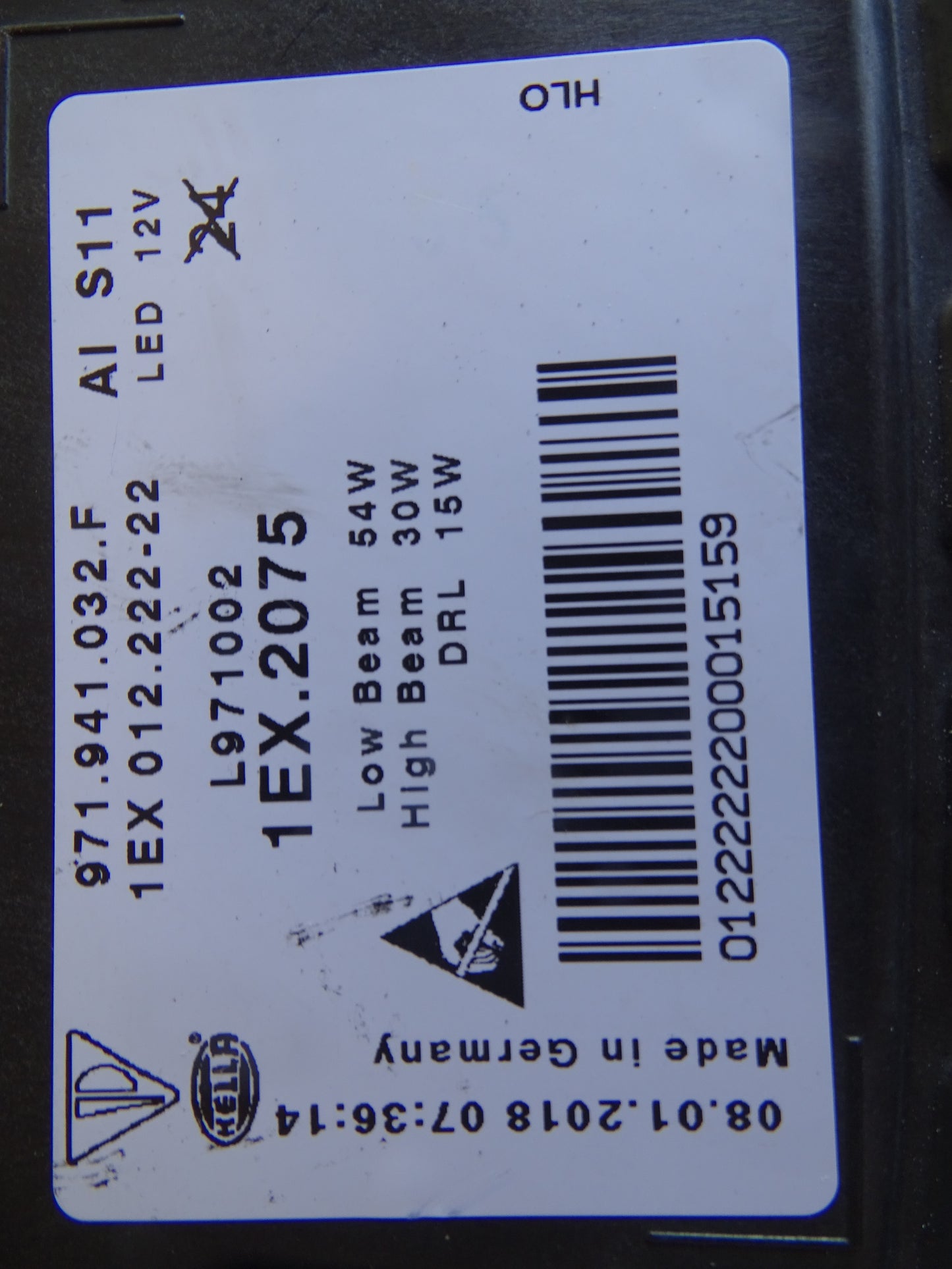 Porsche Panamera 971 Headlight Right USED 971941032F  971941040G/J/L