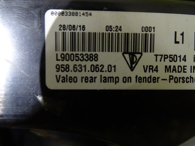Porsche Cayenne Right Outer rear light  95863106201 USED