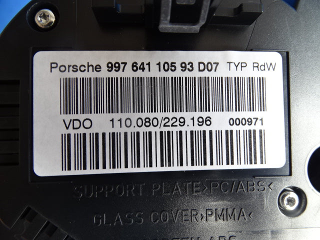 Porsche 997GT3 Combi instrument NEW 99764110593d07