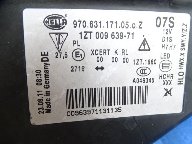 Porsche Panamera Turbo Left Headlight USED  97063117105