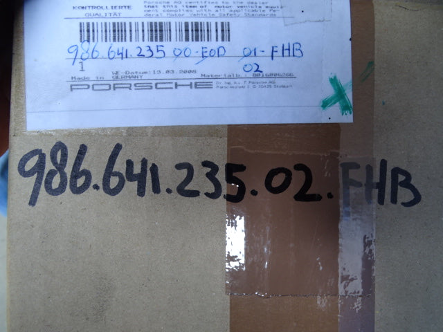 Boxster 986 Instrumentcluster  98664123500 98664123502  NEW